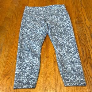 Athleta Gray and Blue Leggings for Active Wear